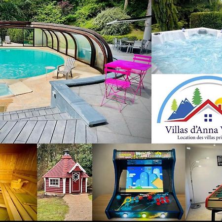 Villa 250M2 Avec Piscine Chauffee & Spa & Kota-Grill & Sauna Saint-Die-des-Vosges المظهر الخارجي الصورة
